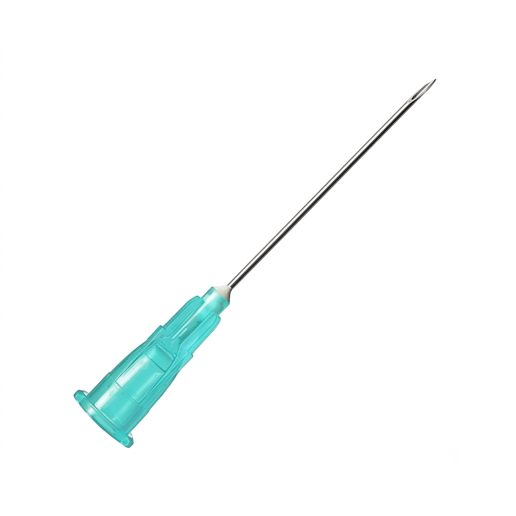 Aguja desechable hipodérmica