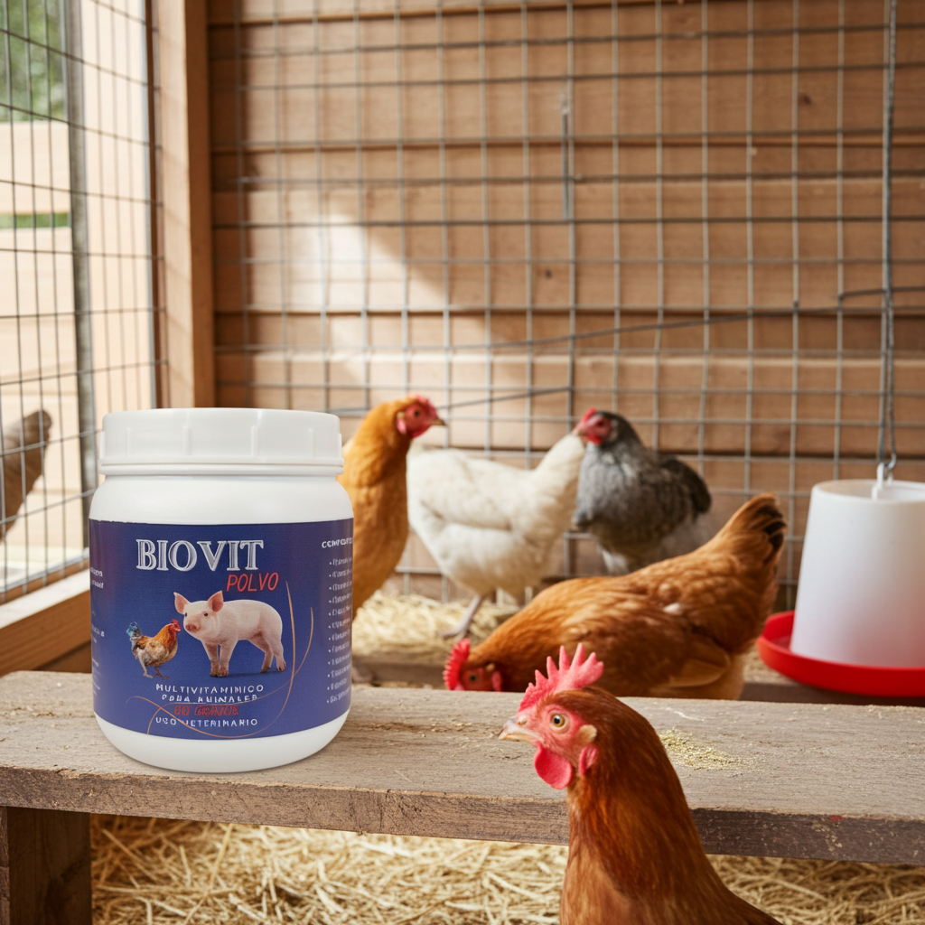 BioVit Forte. Multivitamínico para Aves y Cerdos