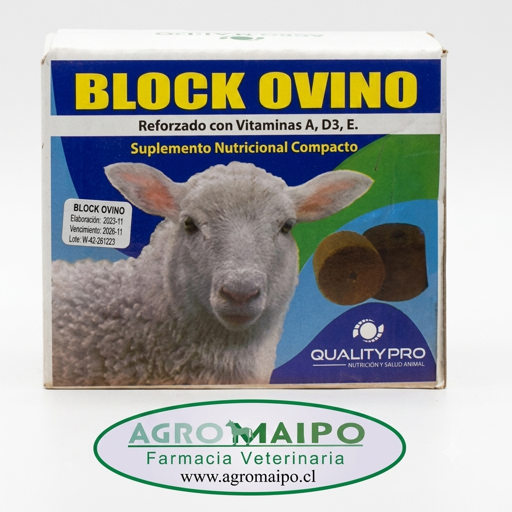 Block Ovino Quality Pro Suplemento Nutricional