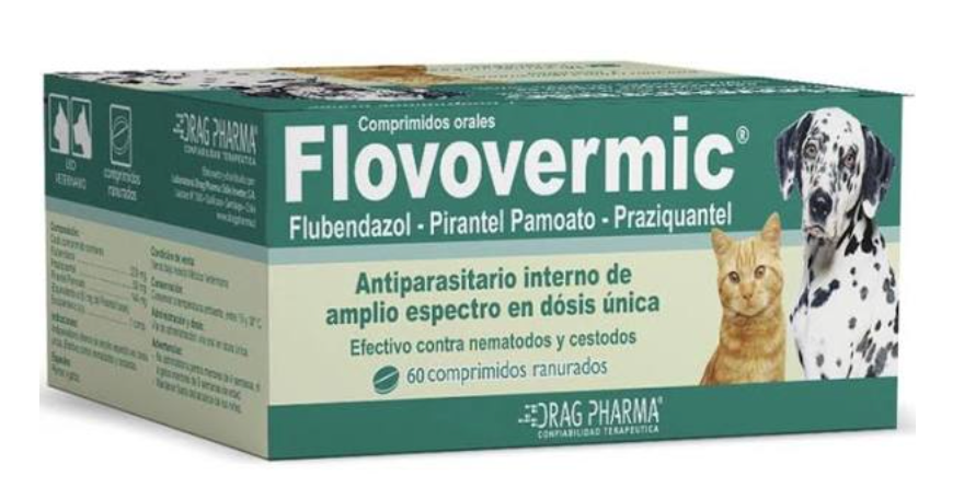 FLOVOVERMIC 1 COMPRIMIDO - Antiparasitario interno de amplio espectro