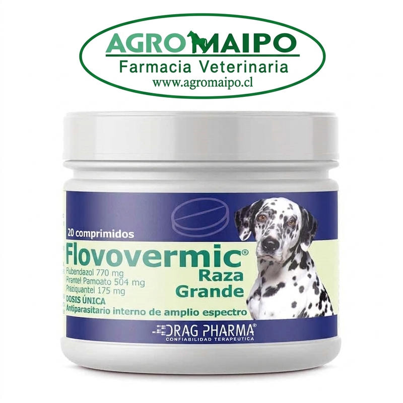 Flovovermic Raza Grande -  Antiparasitario interno de amplio espectro