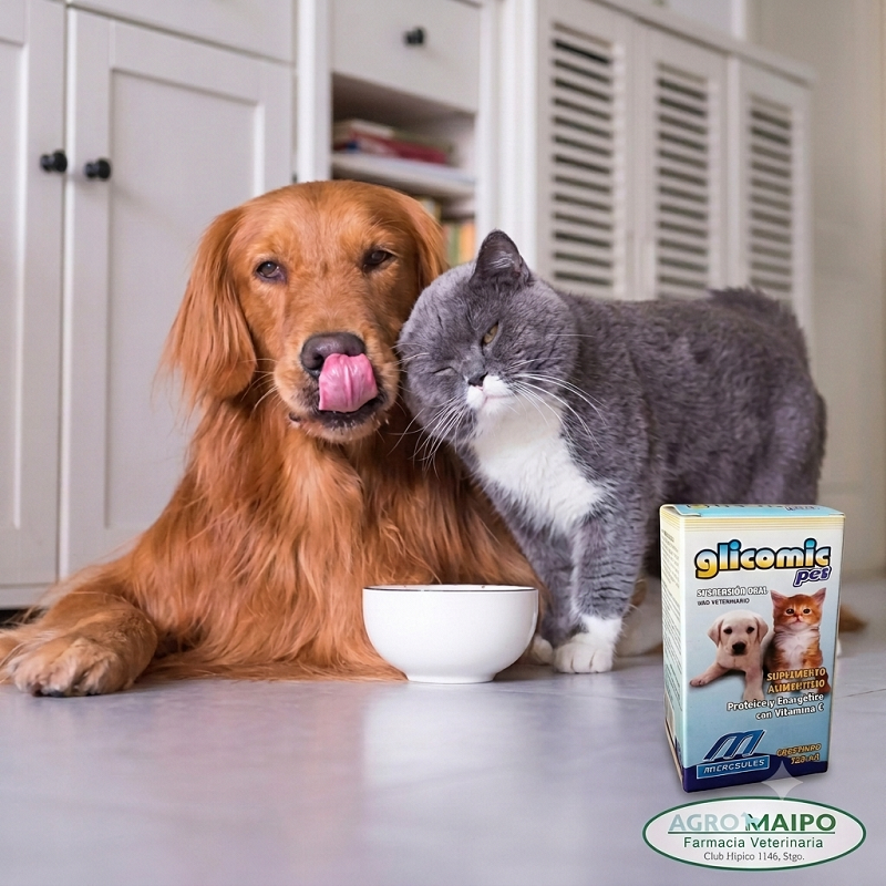 Glicomic Pet’s Suplemento Proteico Energético Veterinario