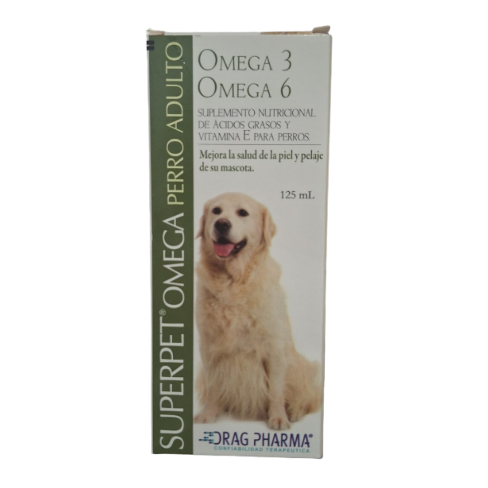 Superpet Omega 3 y 6 Perro Adulto 125 ml