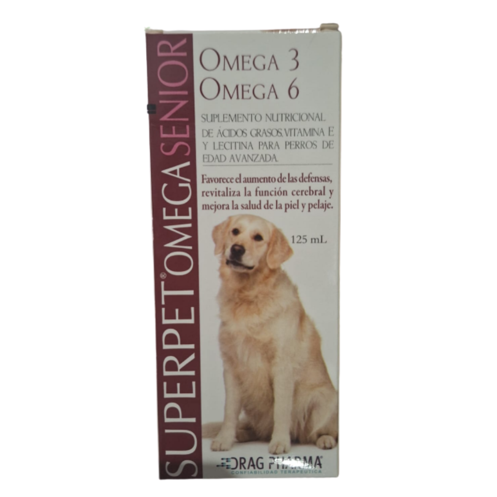 Superpet Omega 3 y 6 Senior 125 ml