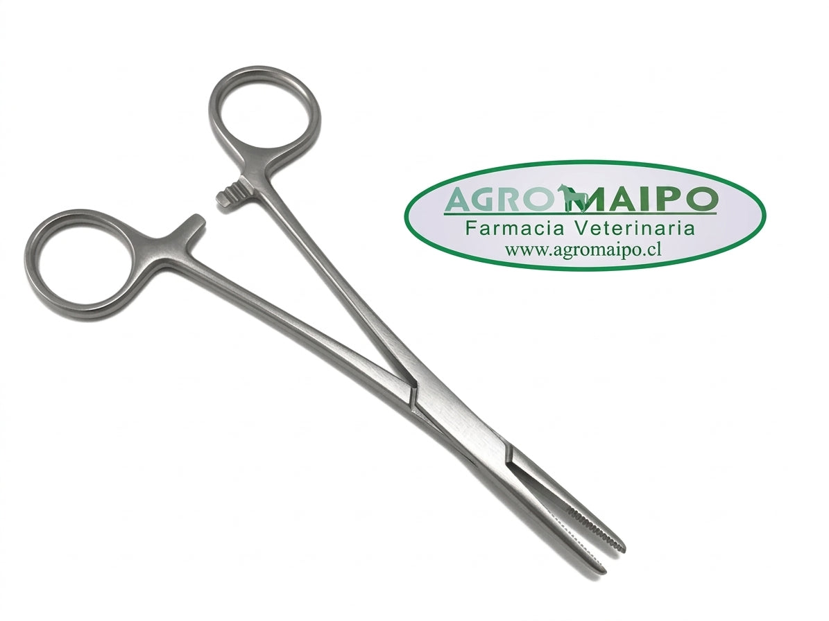 Pinza Micromosquito Recta 10 cm para Cirugía