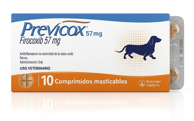 Previcox 57 mg: Antiinflamatorio y Analgésico Veterinario