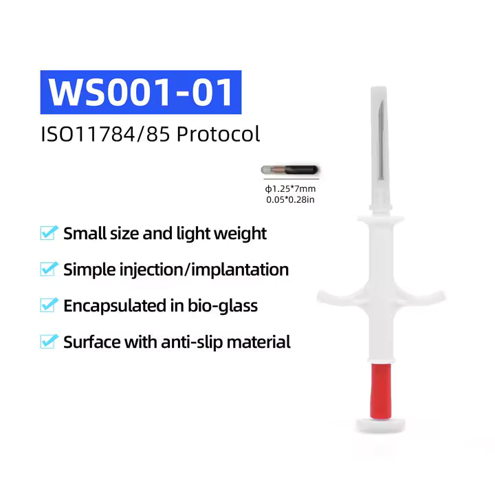 Ultra Nanochip (1,25x7mm) ISO 11784/5 OFERTA!