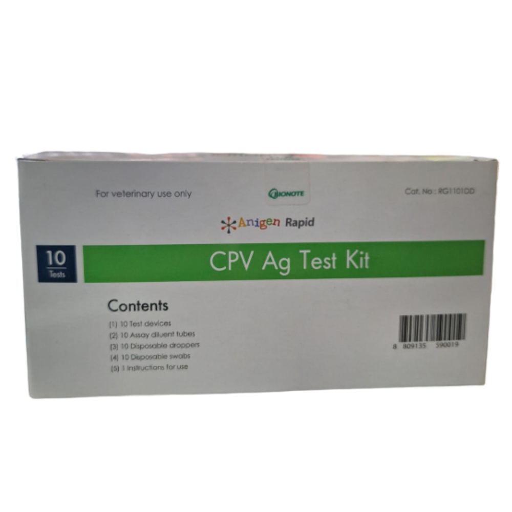 Test Parvovirus CPV Ag Test Kit Bionote x 10 Unidades OFERTA