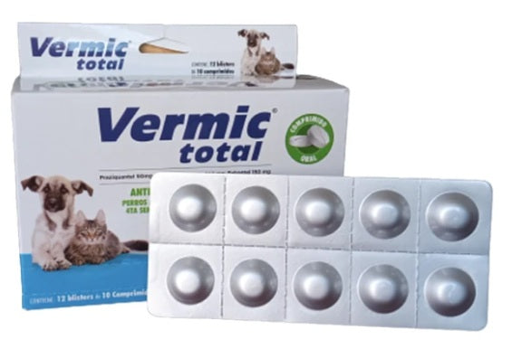 Vermic Total Caja x 120 comprimidos