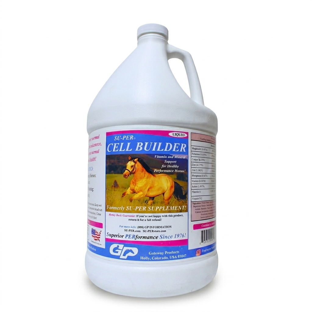 Suplemento para Caballos Cell Builder Líquido