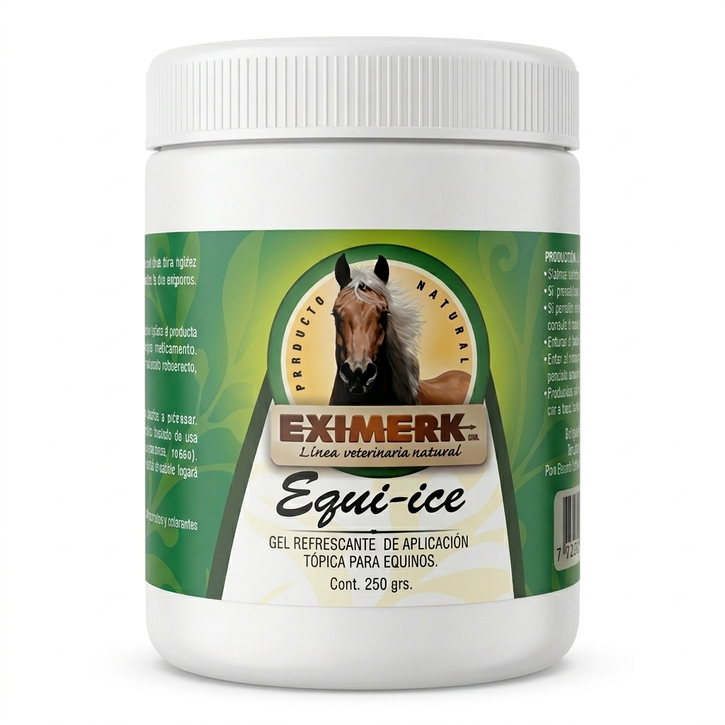 Gel frío Equi-Ice para dolor muscular en caballos