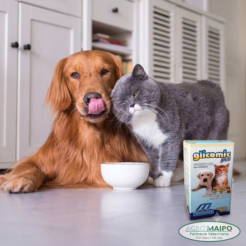 Glicomic Pet’s Suplemento Proteico Energético Veterinario